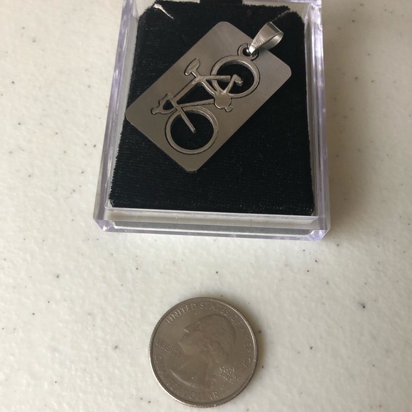 New Listing  Laser Cut Bike Pendant or Dog Tag - Picture 7 of 8